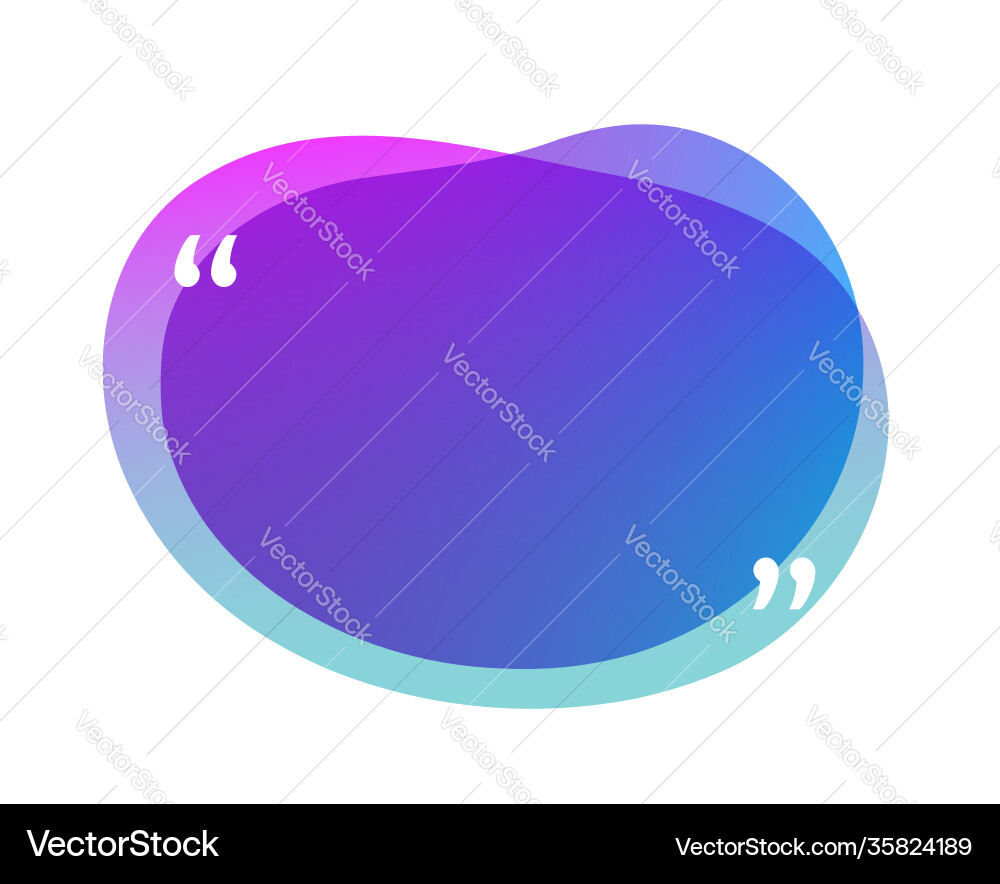 Quotes for text bubble template with blank empty Quotes for text bubble template with blank empty vector image