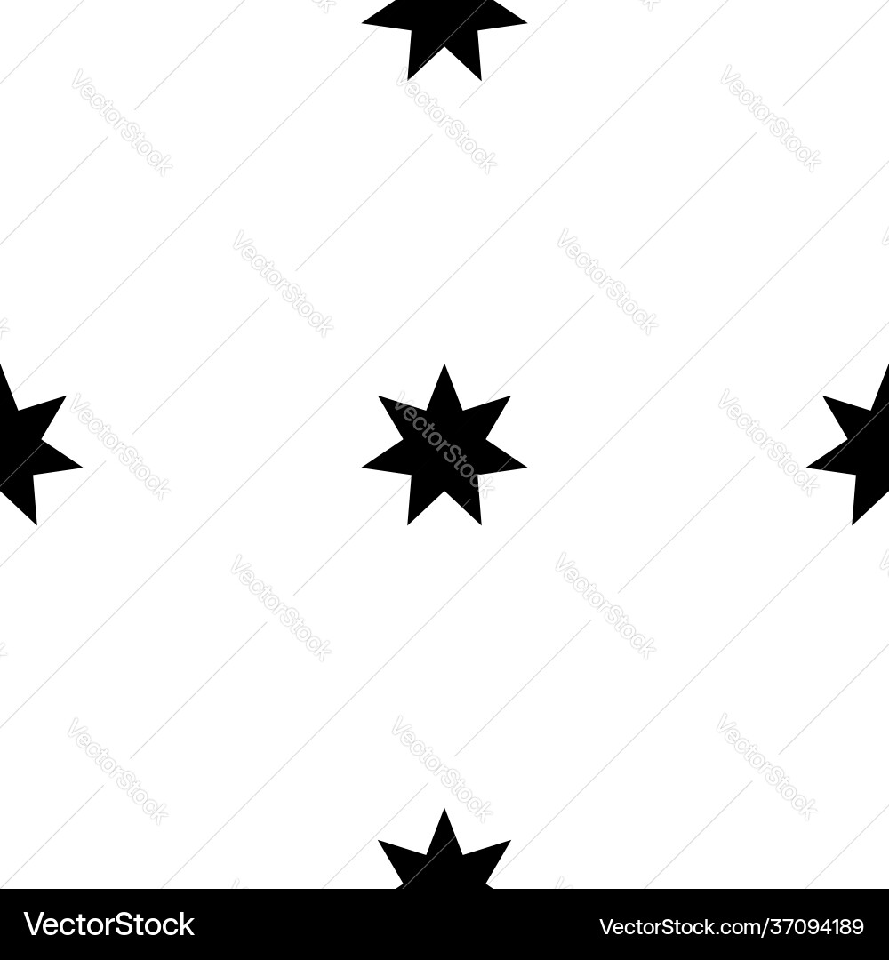 Repeatable seamless star shape pattern Repeatable seamless star shape pattern Vector Image