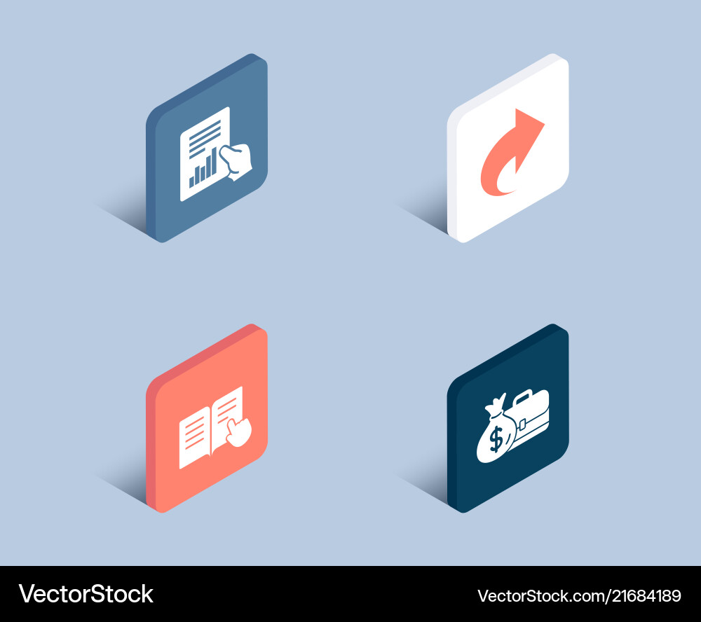 Share read instruction and document icons salary Share read instruction and document icons salary vector image