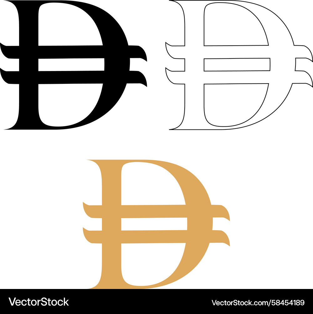 UAE Dirham Coins Icon – Royalty-Free Vector | VectorStock, image size:1000x1004