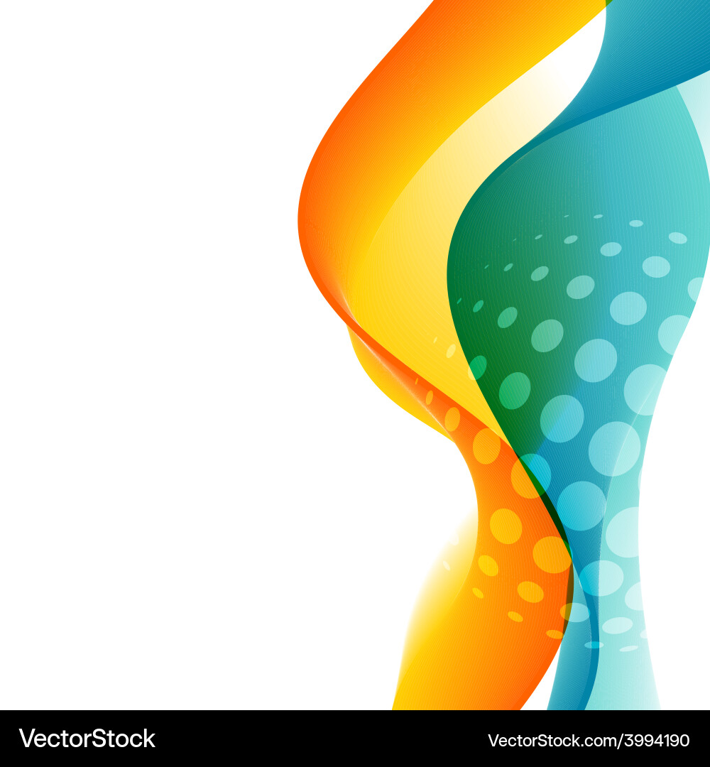 Abstract color template background Vector Image