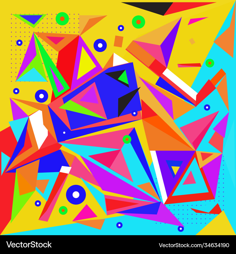 Abstract modern triangles background pattern Abstract modern triangles background pattern vector image