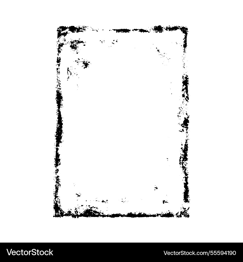 Design of abstract grunge frame with rough Design of abstract grunge frame with rough vector image