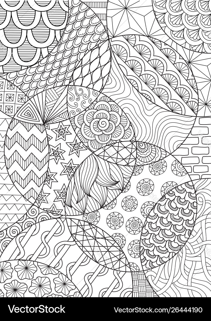 Intricate Circle Pattern vector image