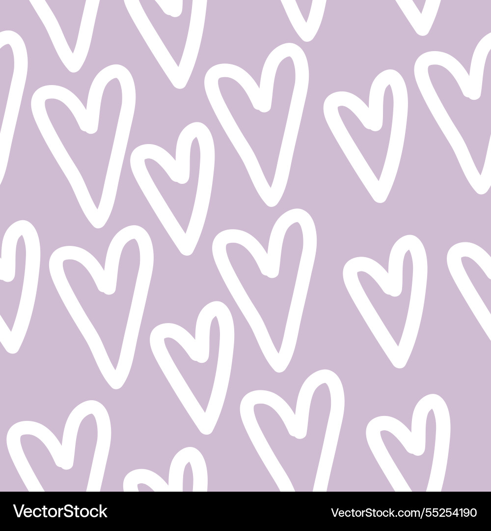 Love in every stroke seamless pattern design Love in every stroke seamless pattern design vector image