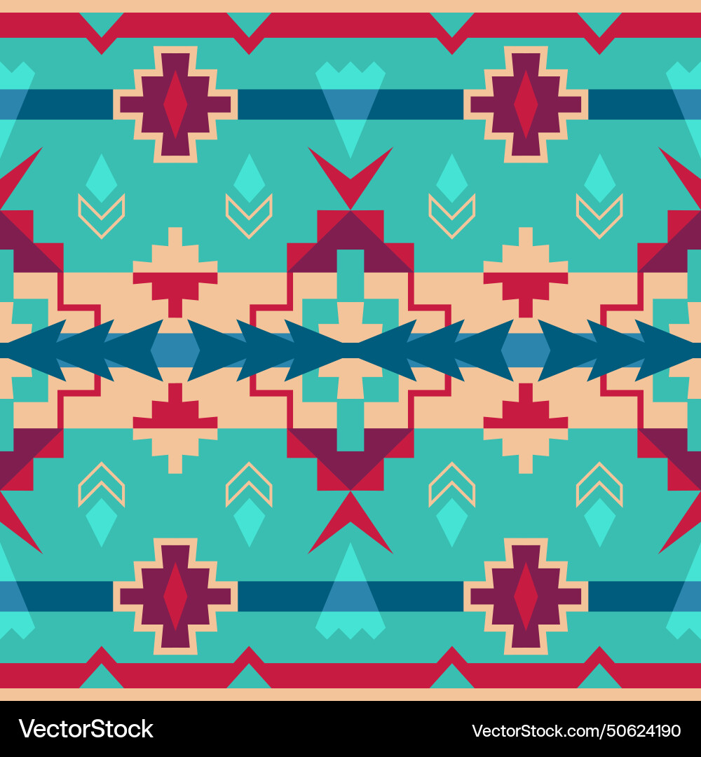 Native american southwest seamless pattern Vector Image