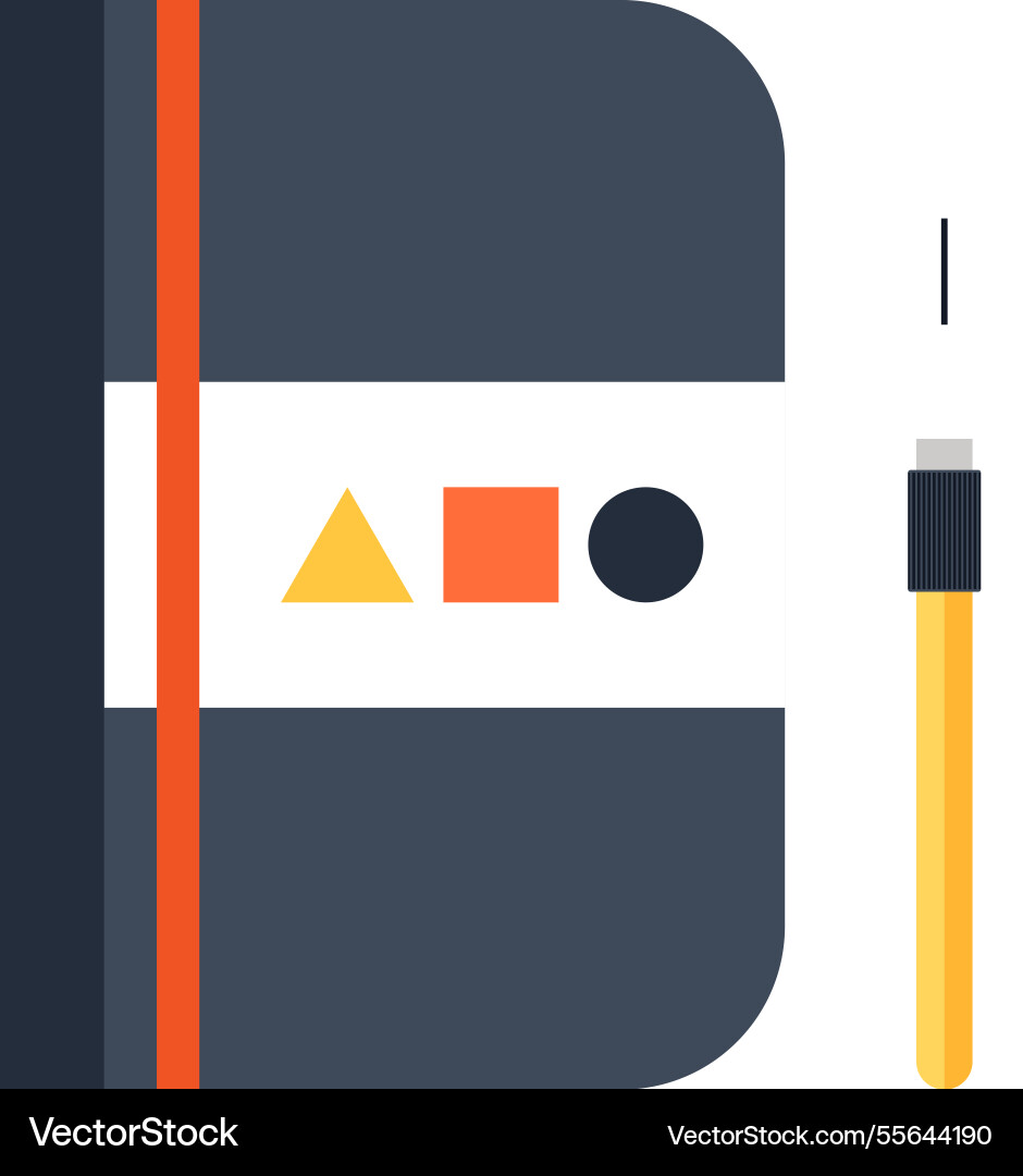 Sketing flat web icon concept Sketing flat web icon concept vektorbild