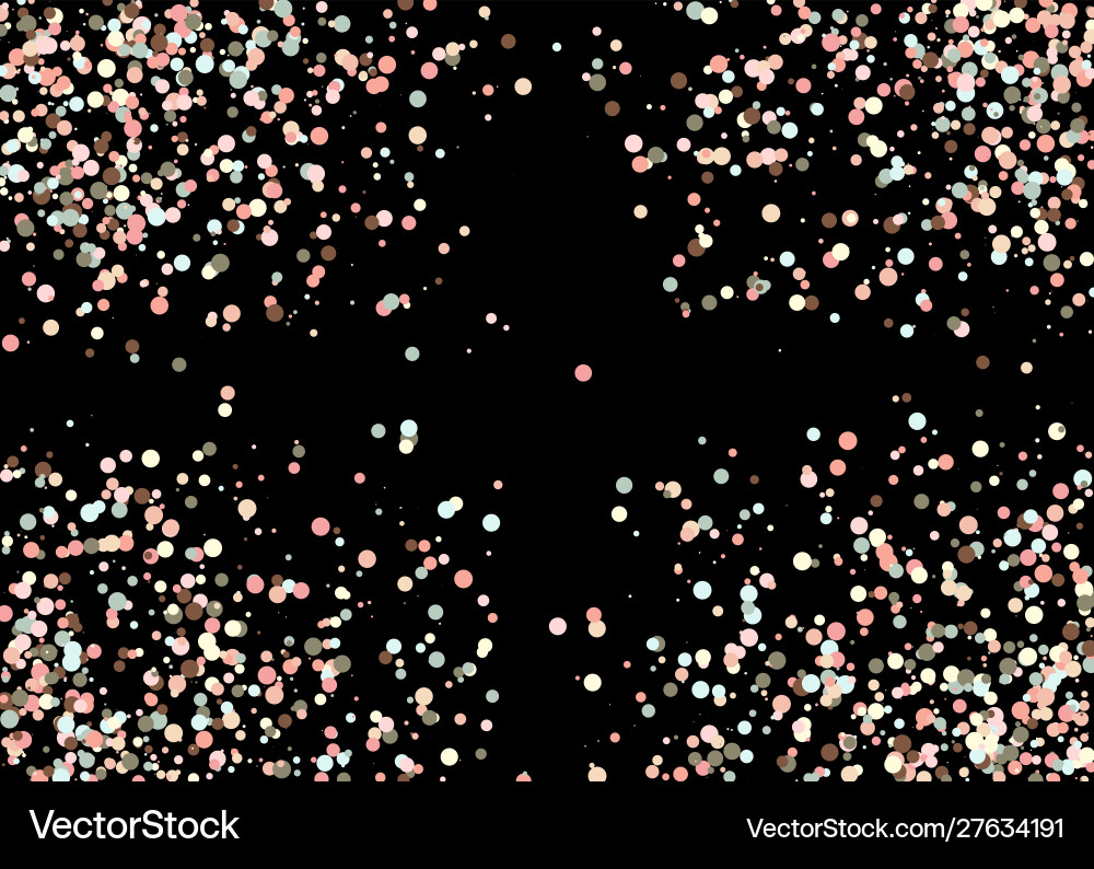Colorful universe distribution computational vector image