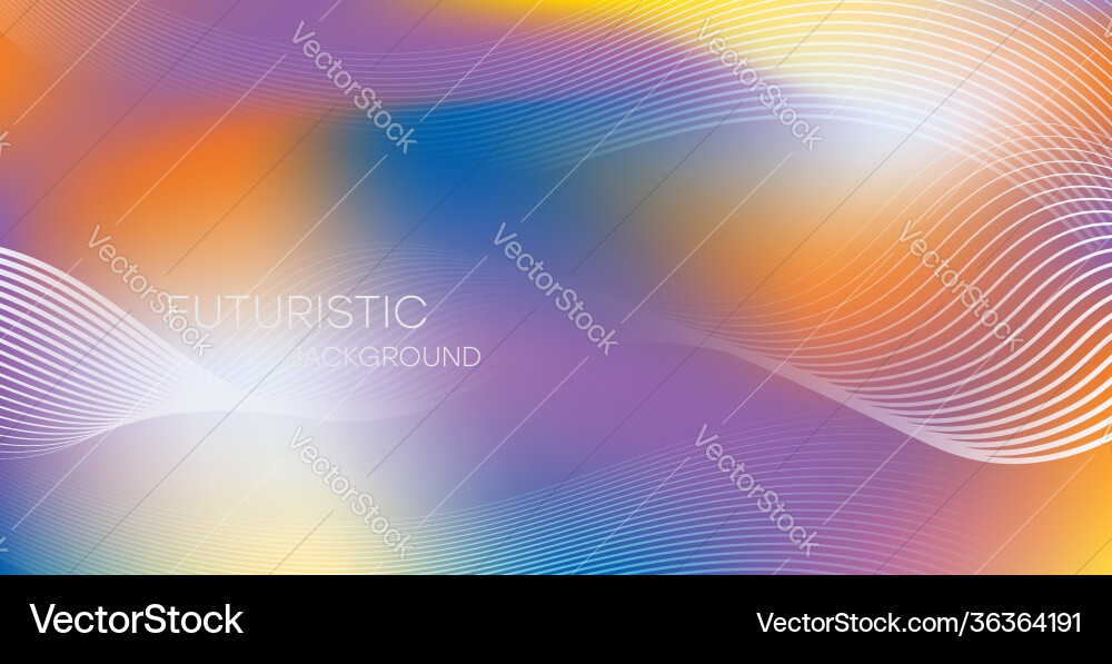 Gradient abstract background with dynamic wave Gradient abstract background with dynamic wave vector image