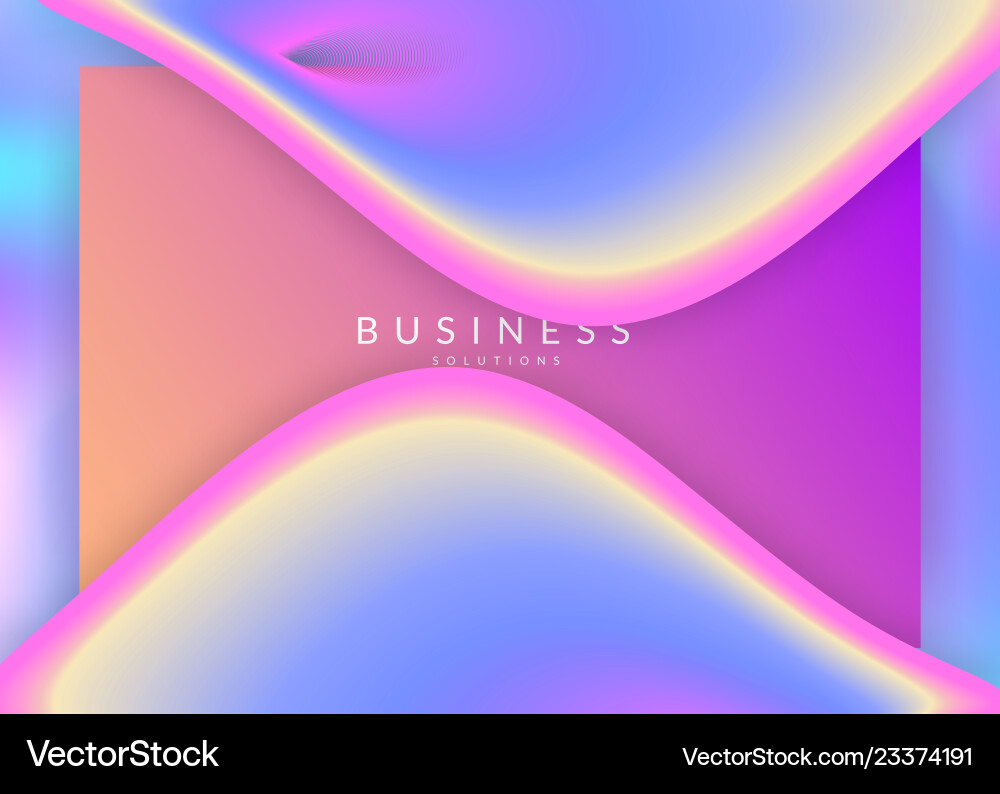 Liquid fluid with dynamic elements and shapes Vector Image