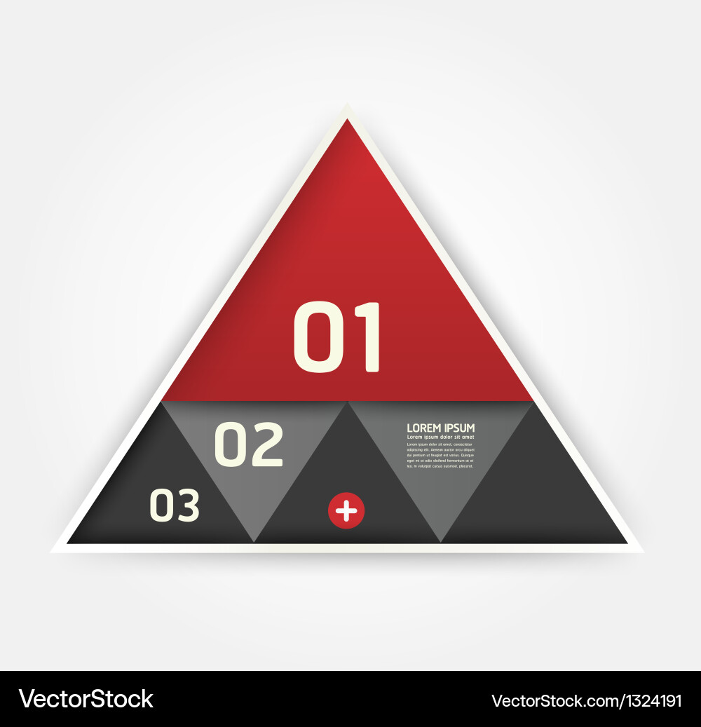 Modern design template can be used for info-graph Vector Image