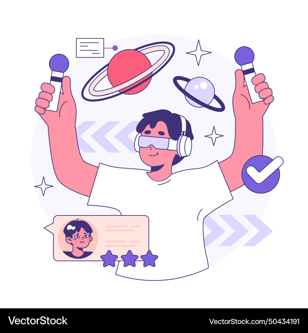 Wearable technology smart device character using Vector Image