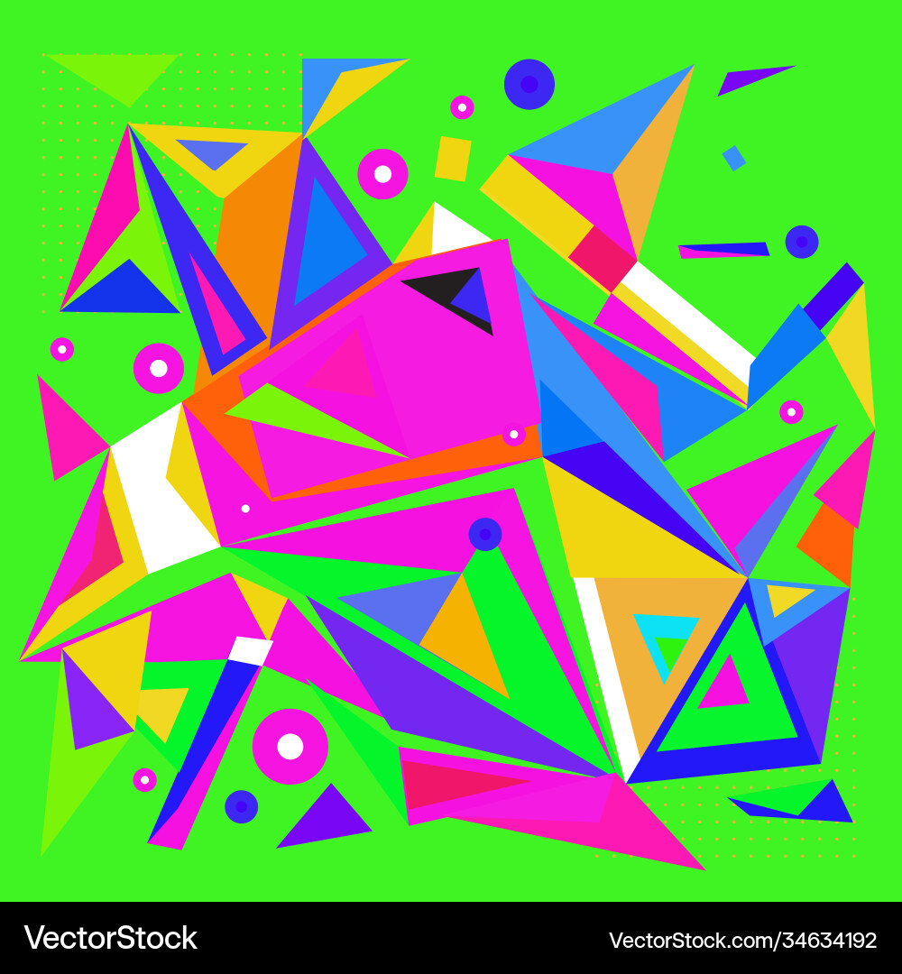 Abstract modern triangles background pattern Abstract modern triangles background pattern vector image