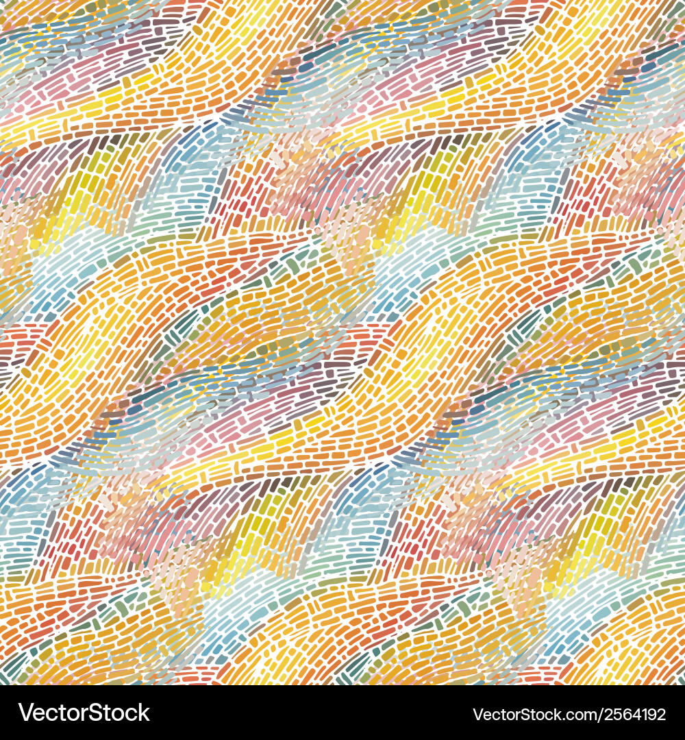 Geometric Tile Pattern vector image