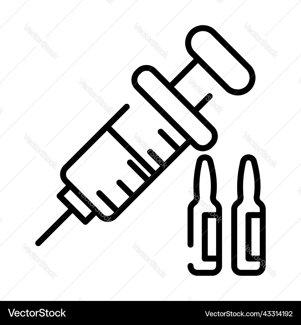 Injection modern concepts design Vector Image
