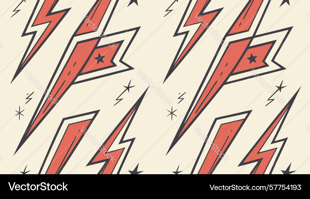 Dynamic lightning bolt pattern energy abstract Vector Image