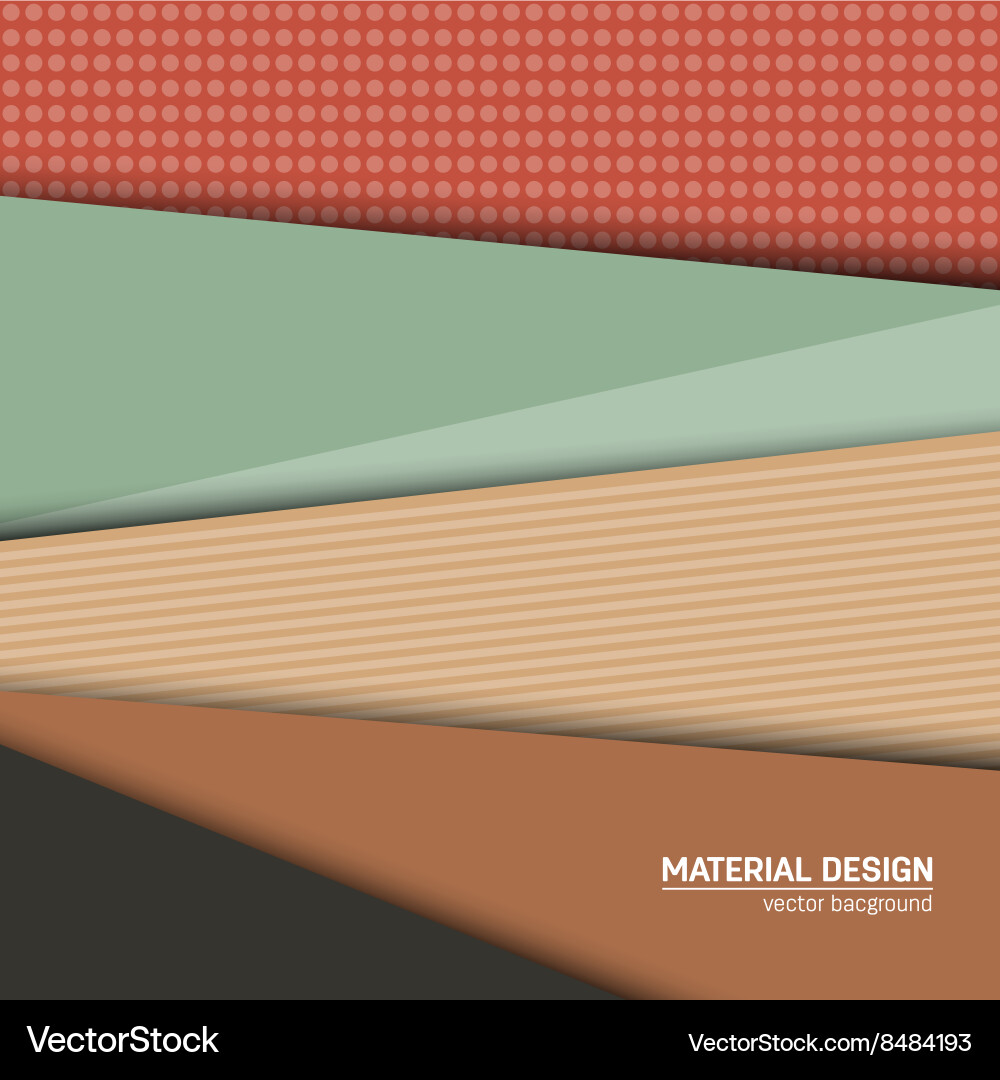 Material design background abstract vector image