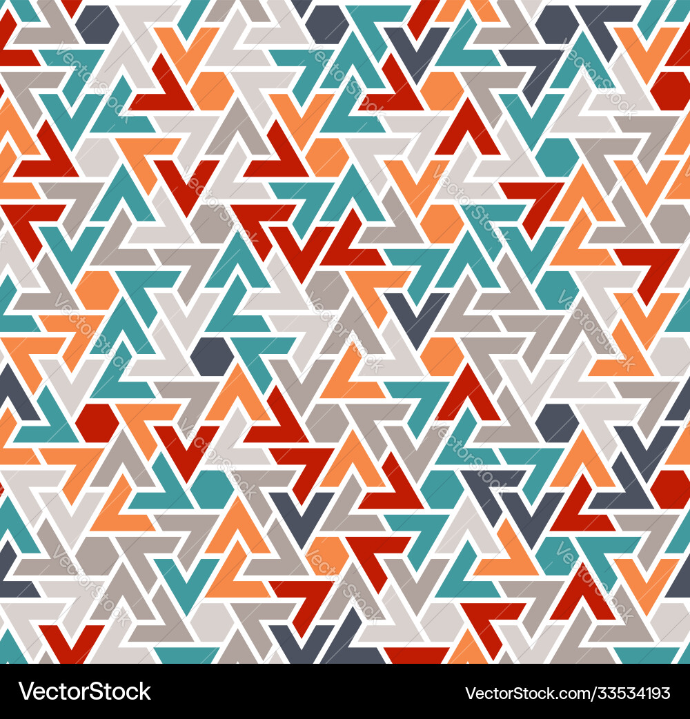 Seamless geometric color pattern repeating Seamless geometric color pattern repeating vector image