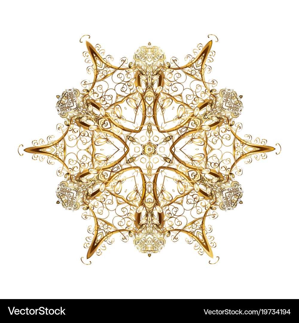 Snowflakes background snowflake colorful pattern vector image