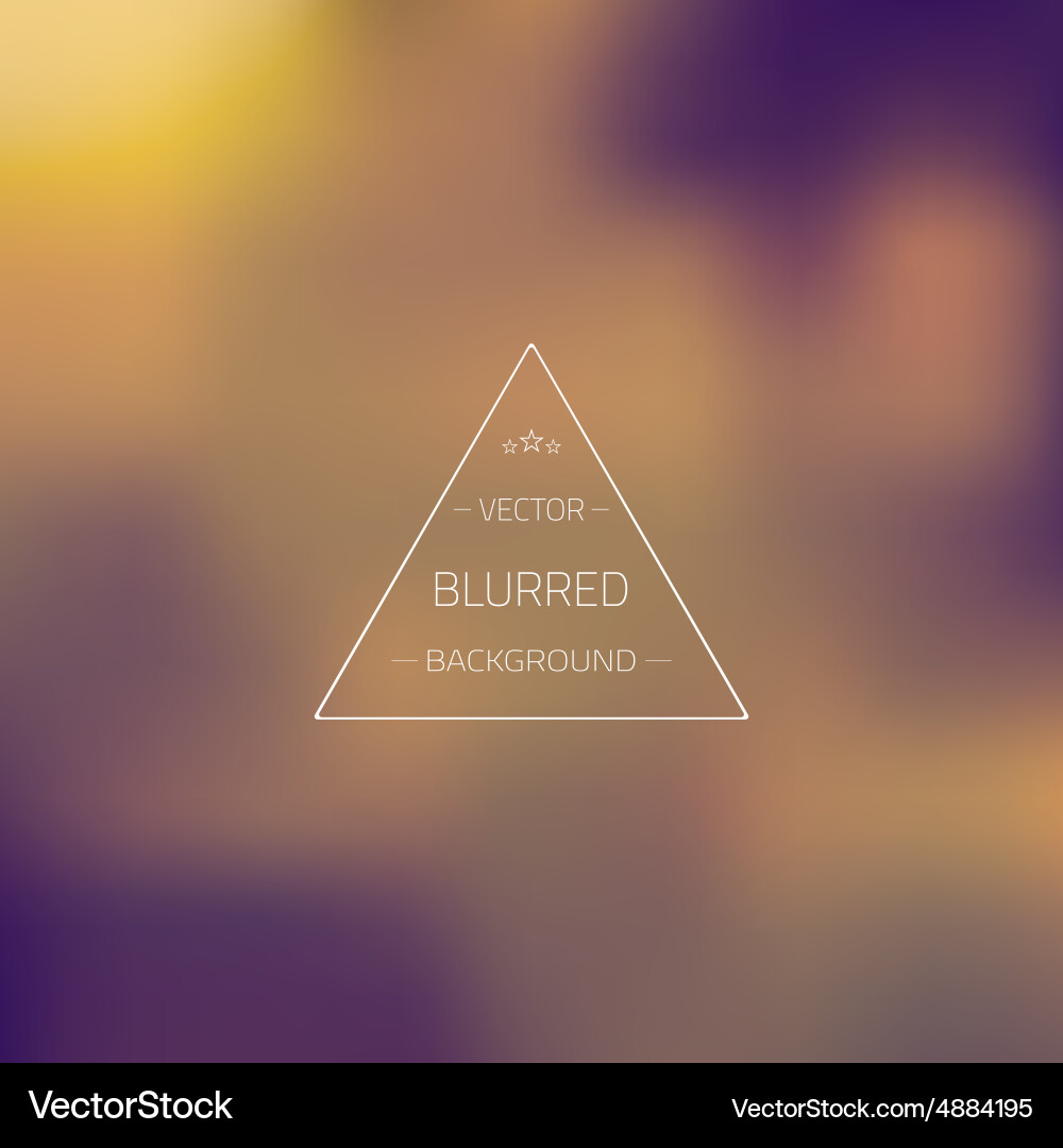 Abstract gradient mesh blurred background Vector Image