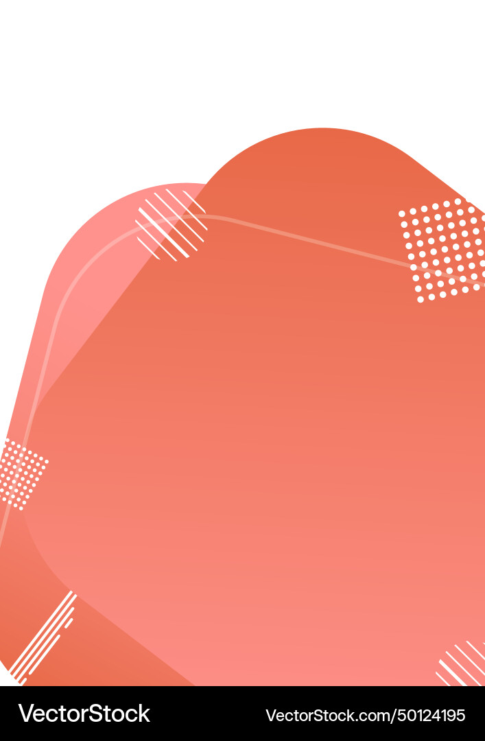 Abstract minimalistic background in memphis style vector image