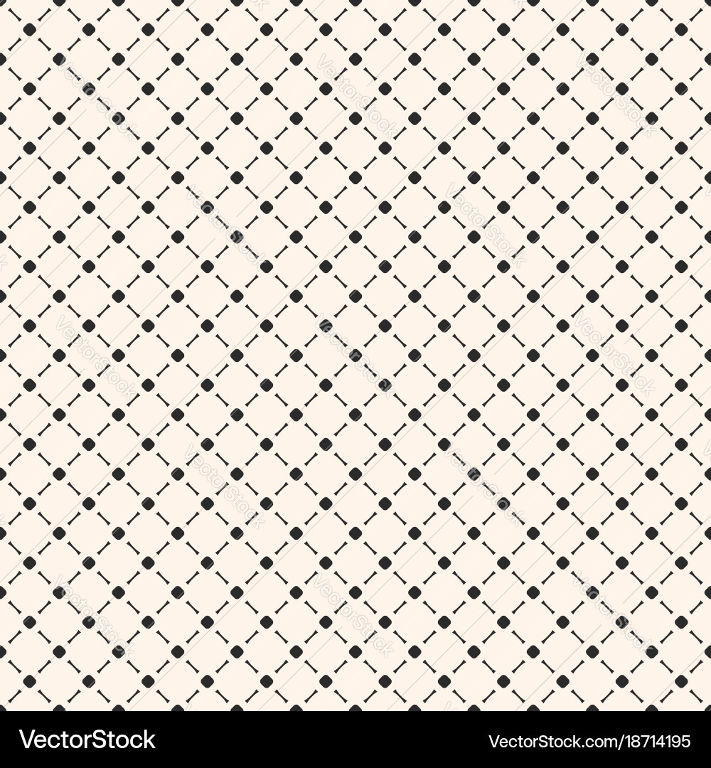 Geometric seamless texture with circles and lines vector image