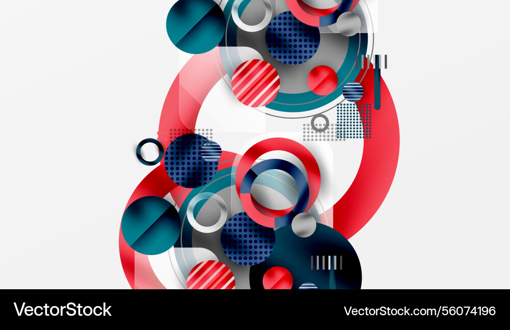 Abstract geometric background with overlapping Abstract geometric background with overlapping vector image