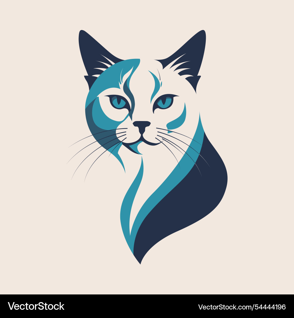 Cat art Royalty Free Vector Image - VectorStock