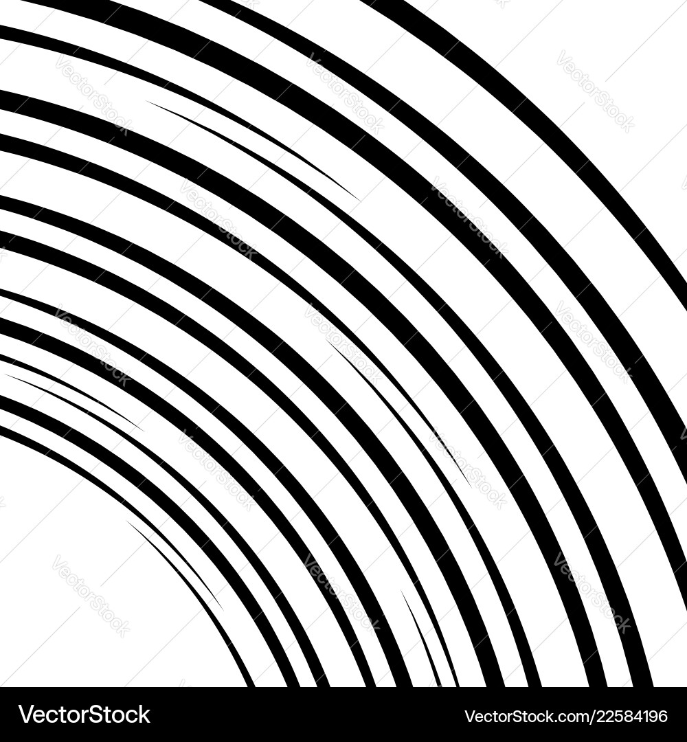 Curved lines element in clipping path Curved lines element in clipping path vector image