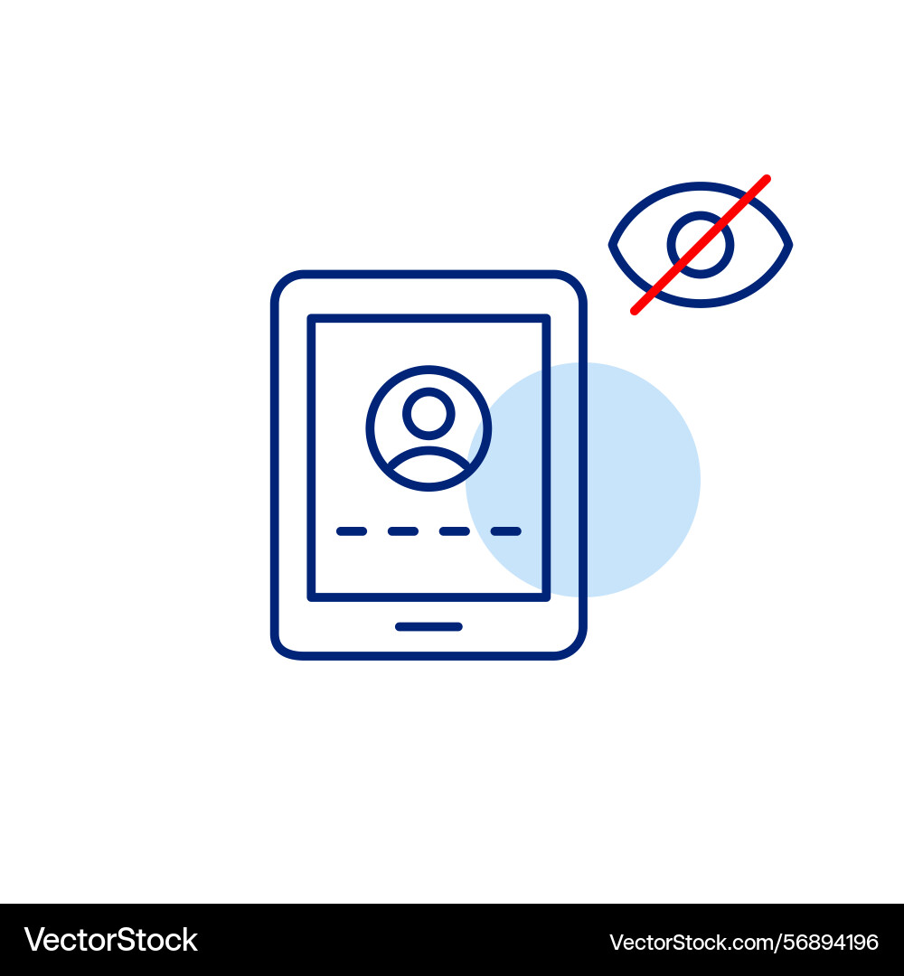 Icon tablet login screen with user password field Icon tablet login screen with user password field vector image