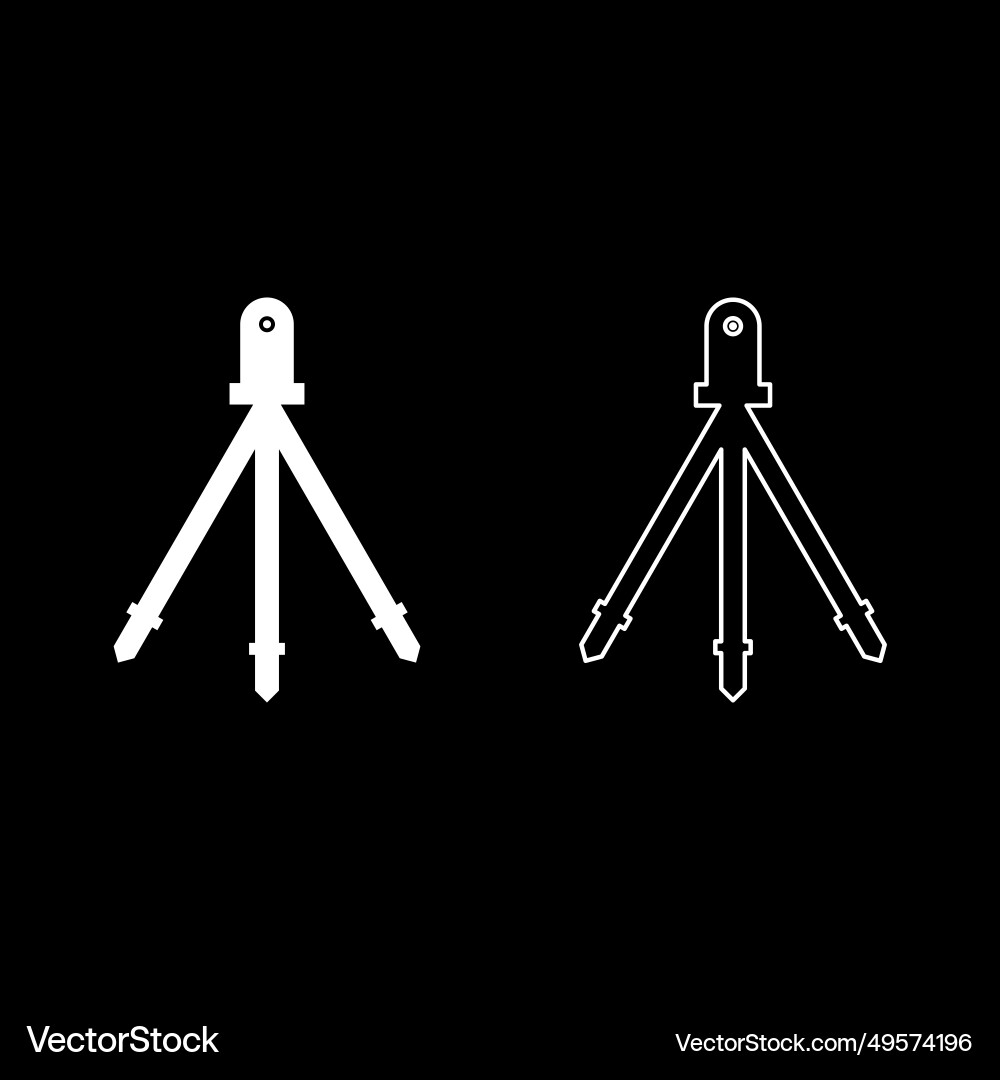 Laser level tool measure building on tripod Laser level tool measure building on tripod vector image