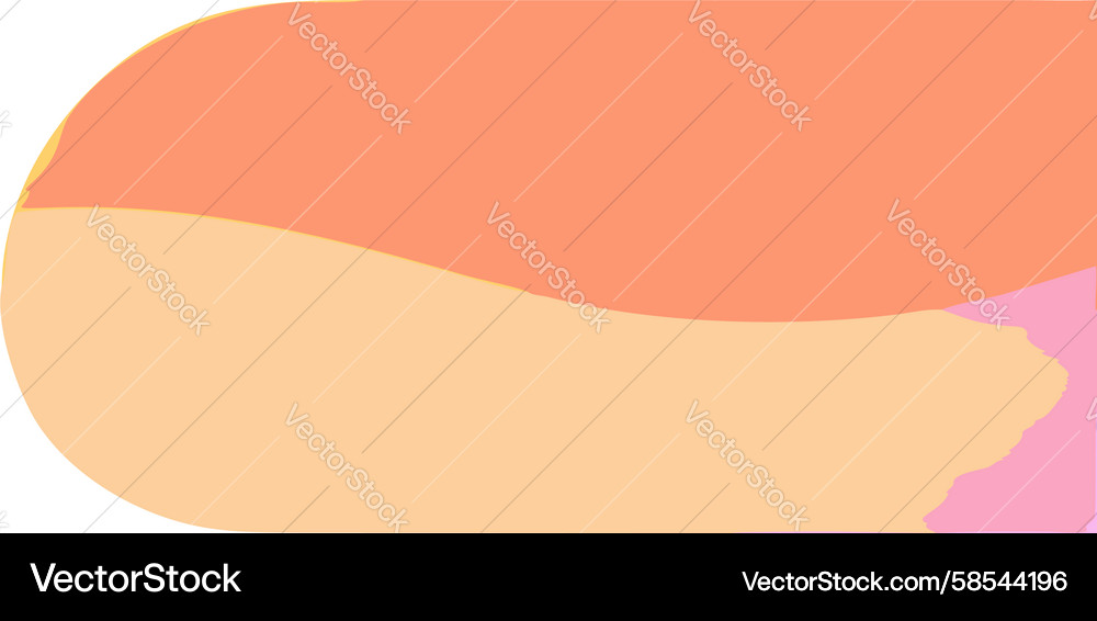 Smooth Gradient Rectangle Shape Vector Image