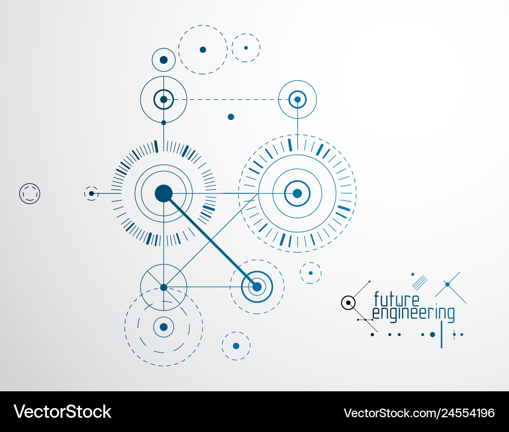 Technical plan abstract engineering draft for use Technical plan abstract engineering draft for use vector image
