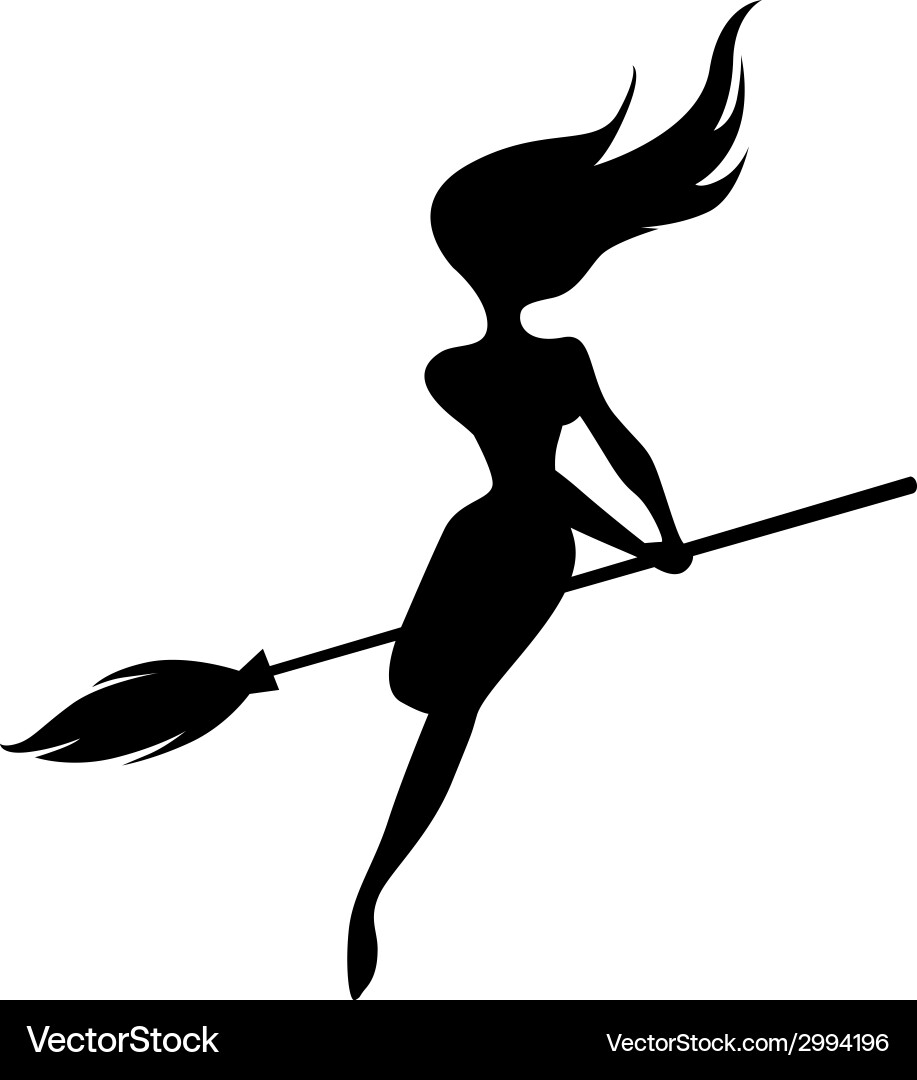 Witch beauty Vector Image