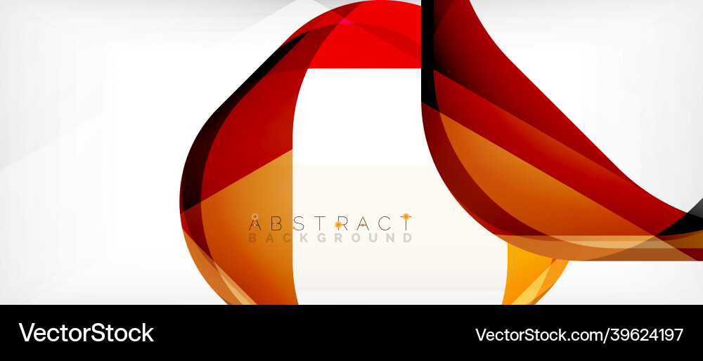Abstract square shape with overlapping waves Abstract square shape with overlapping waves Vector Image