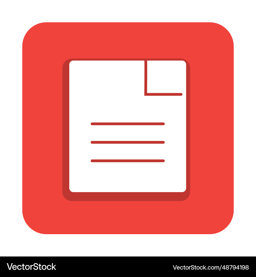 Document sign with background Document sign with background Vector Image