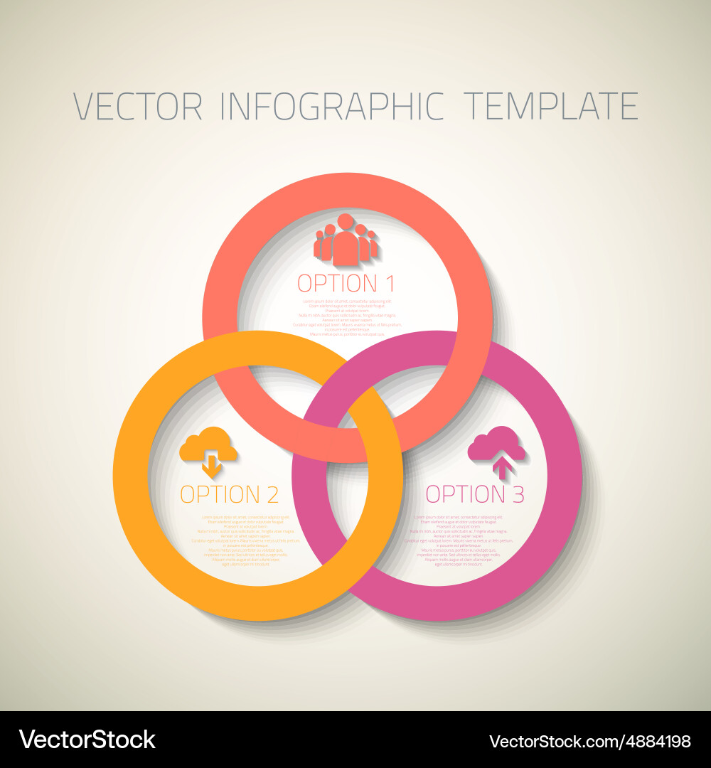 Web infographic template layout with icons could vector image