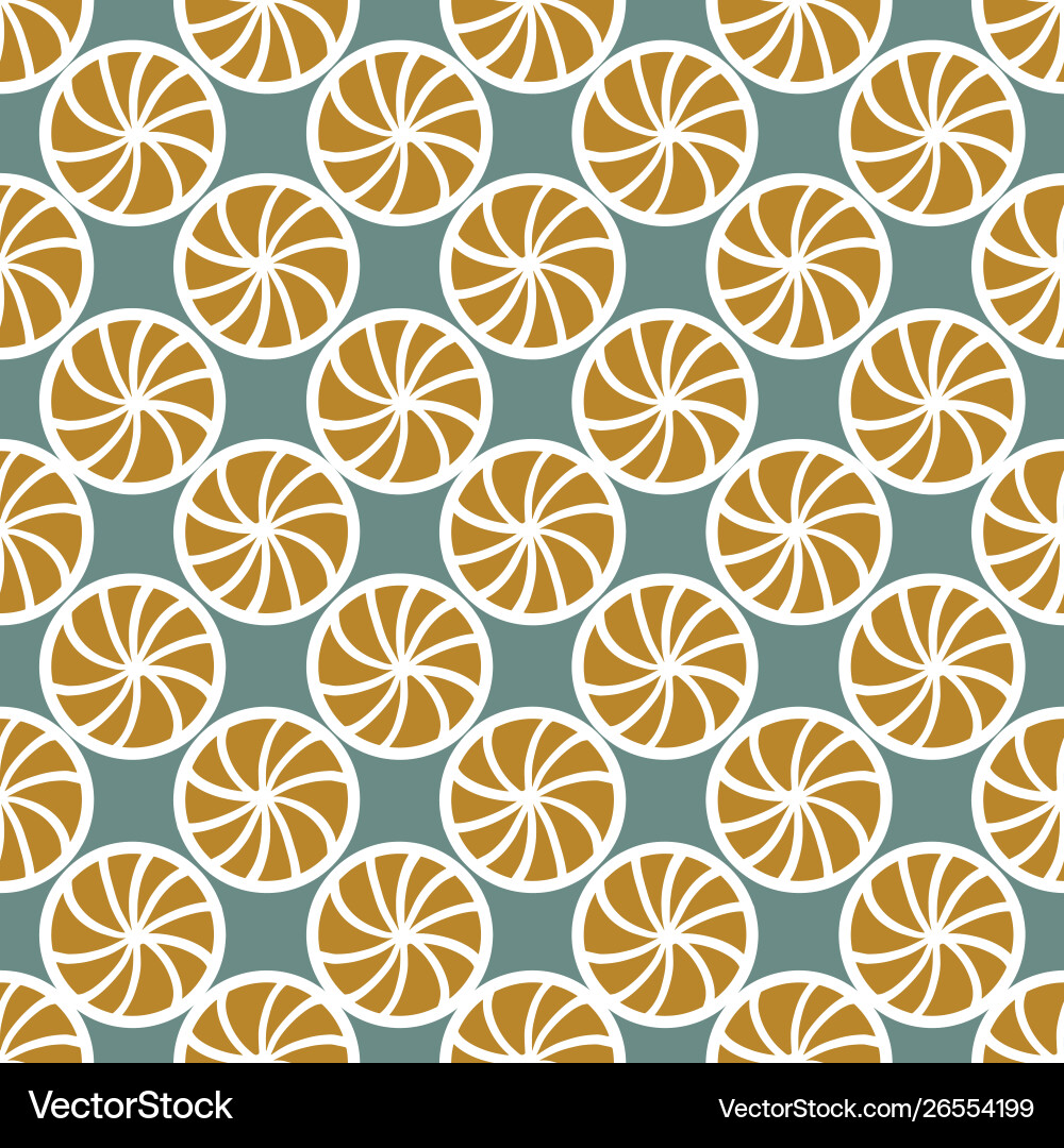 Abstract lemon shapes seamless pattern Abstract lemon shapes seamless pattern vector image