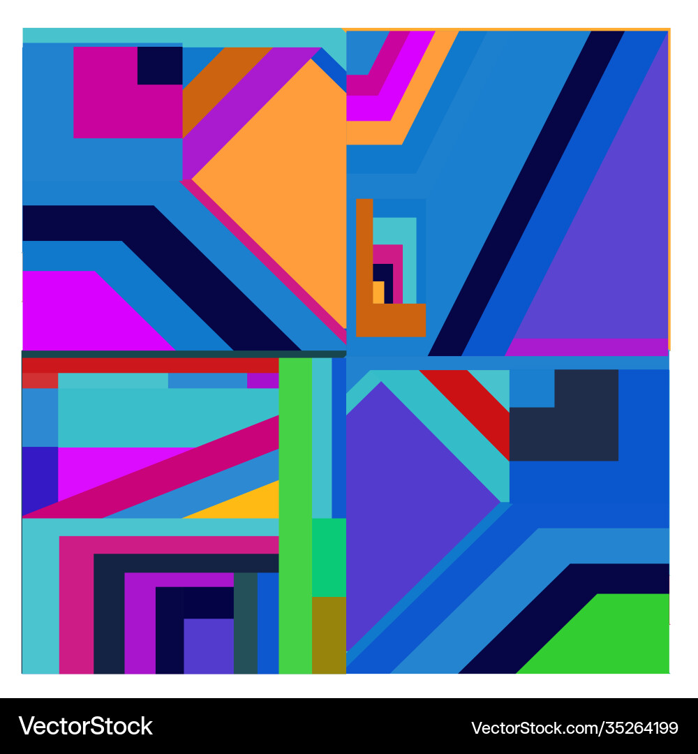 Colorful geometric and curve background pattern Colorful geometric and curve background pattern Vector Image