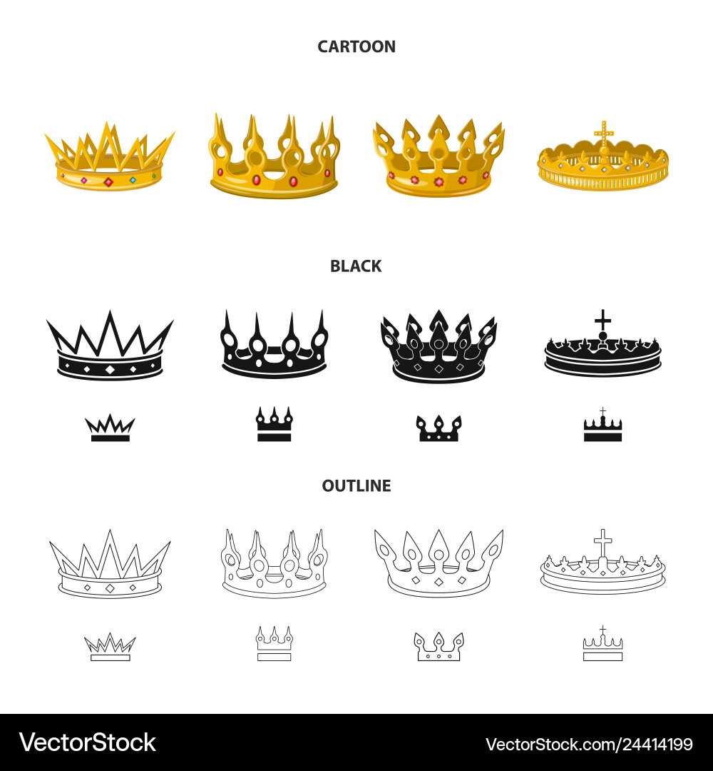 Isolated object of medieval and nobility icon Vector Image
