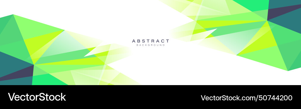 Abstract green polygon pattern background modern Abstract green polygon pattern background modern vector image