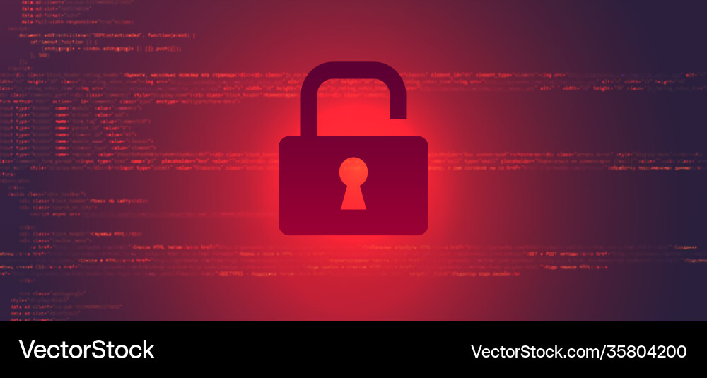 Abstract technology binary code dark red Abstract technology binary code dark red vector image