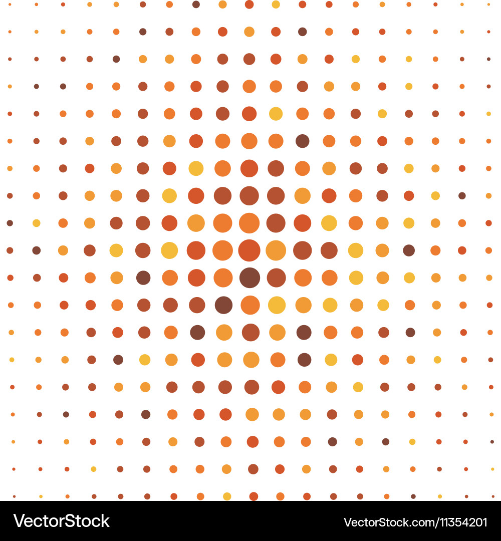 Abstract halftone pattern background vector image