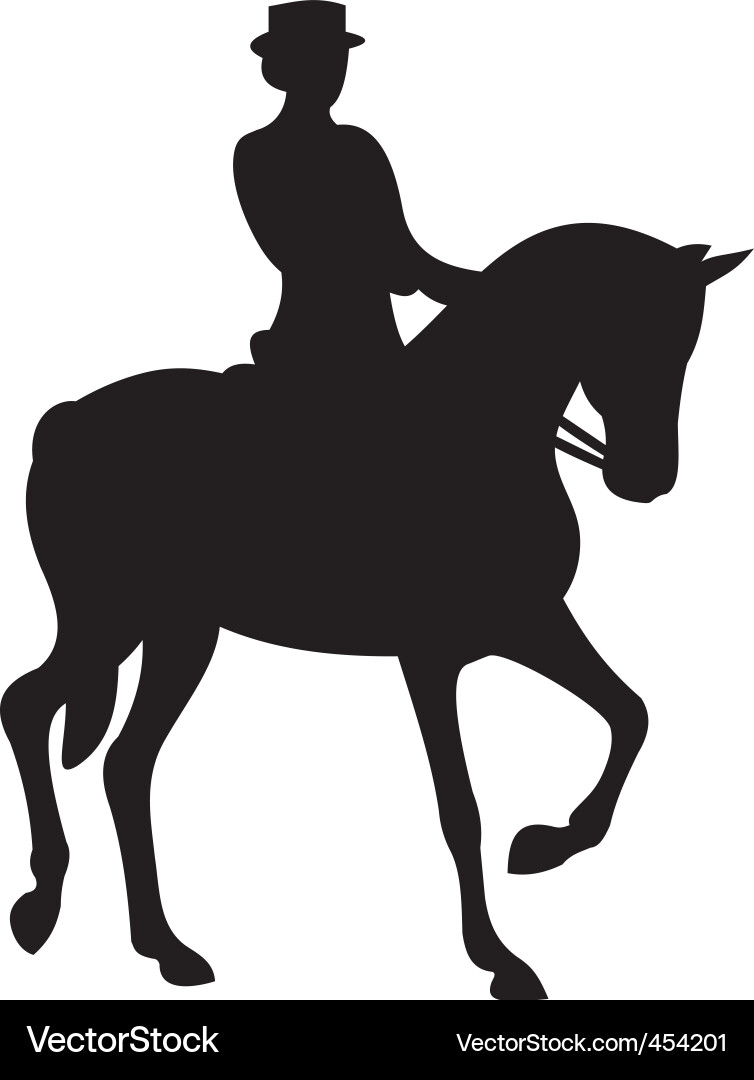 Horse Silhouette vector image