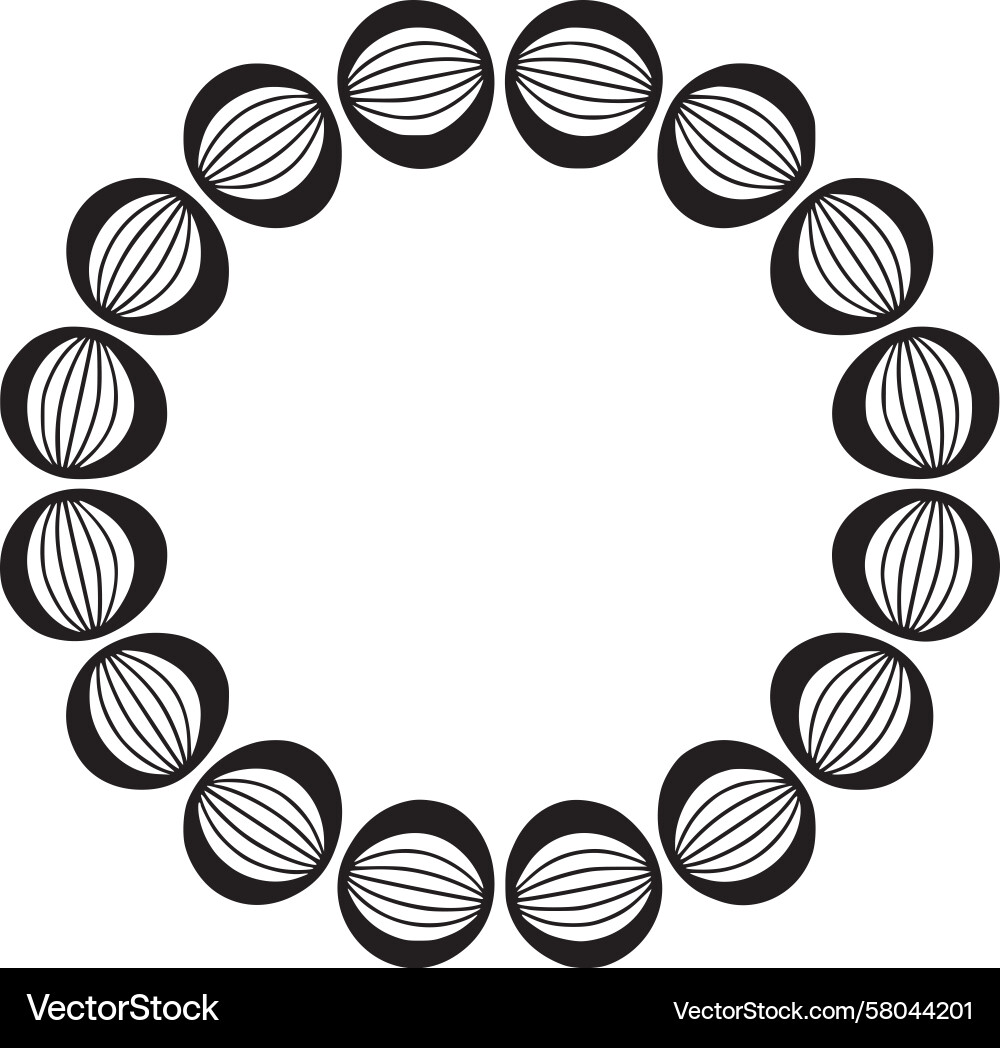 Intricate Circular Pattern Vector Image