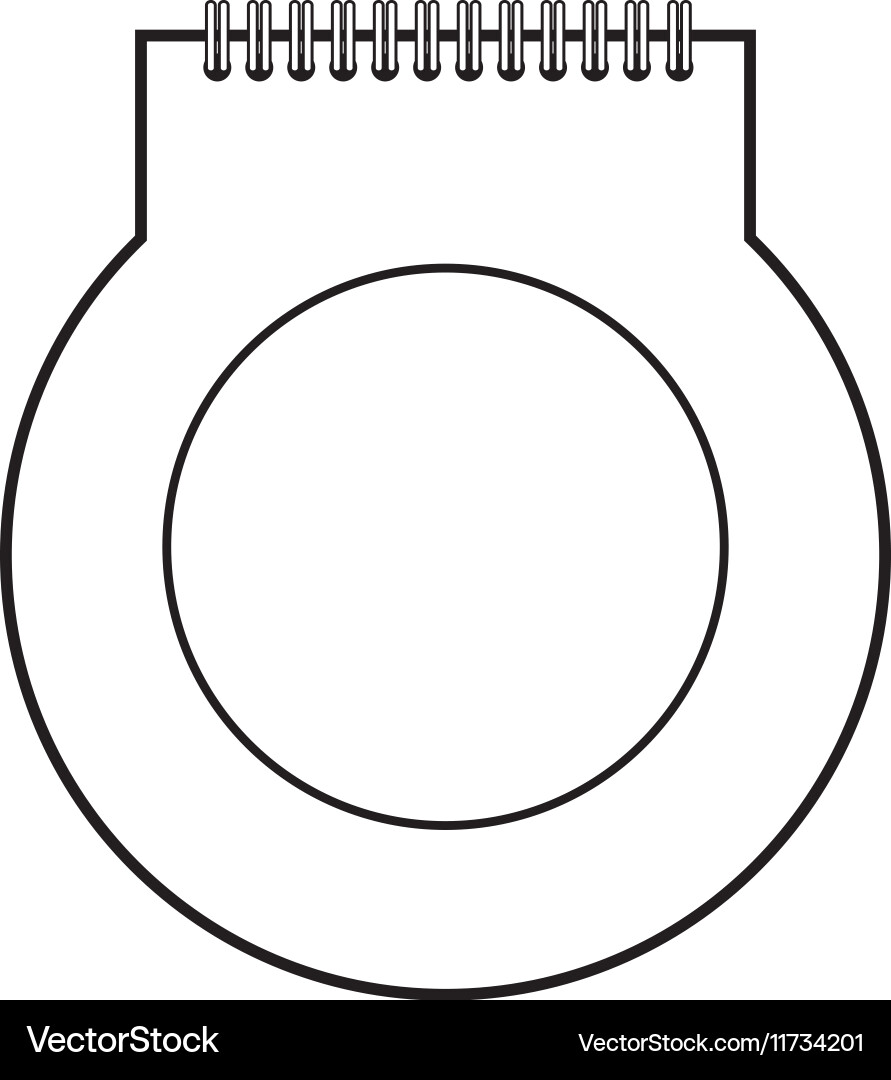 Note paper object vector image