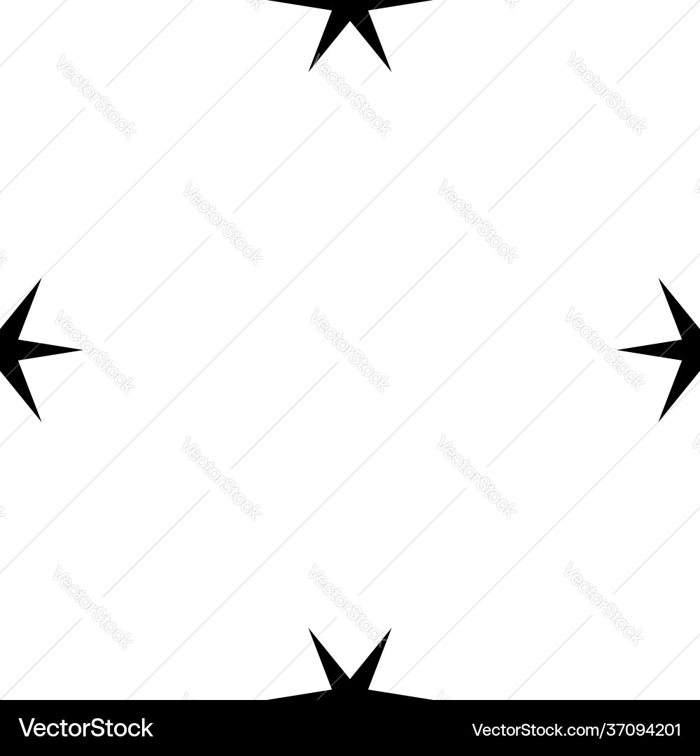 Repeatable seamless star shape pattern Repeatable seamless star shape pattern vector image