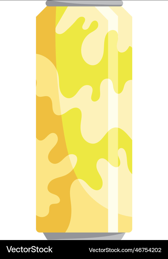 Fresh yellow soda bottle design Fresh yellow soda bottle design vector image