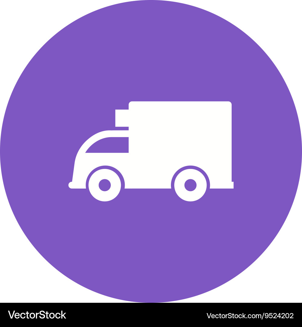 Heavy truck Royalty Free Vector Image - VectorStock