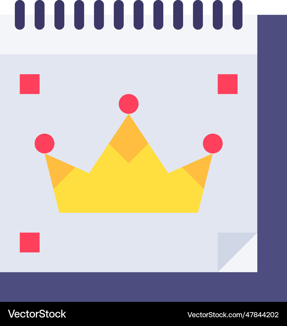 Main event icon image vector image